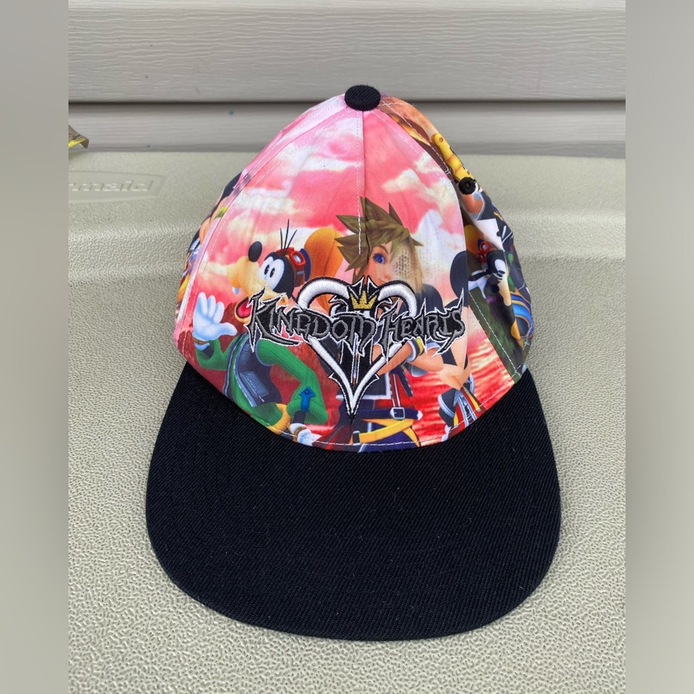 Disney Kingdom Hearts Adjustable Adult Snapback Hat
